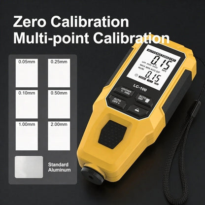 Coating Thickness Gauge 0-2000um LCD Display