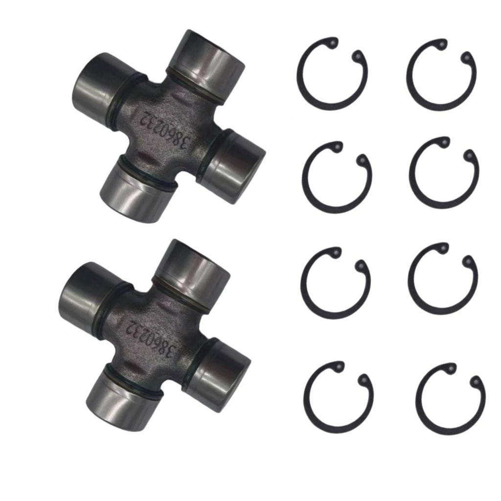 2Pcs U-Joint for MerCruiser Alpha One Gen 2 Bravo (Cross Bearing)