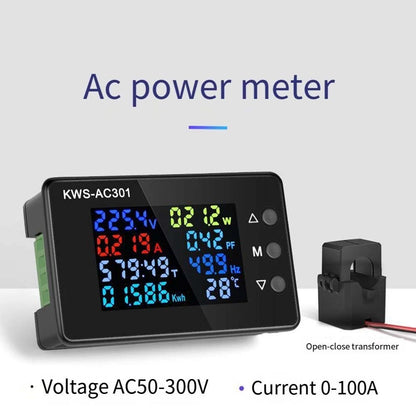 Digital Voltmeter for Easy Data Display (Universal Fit)