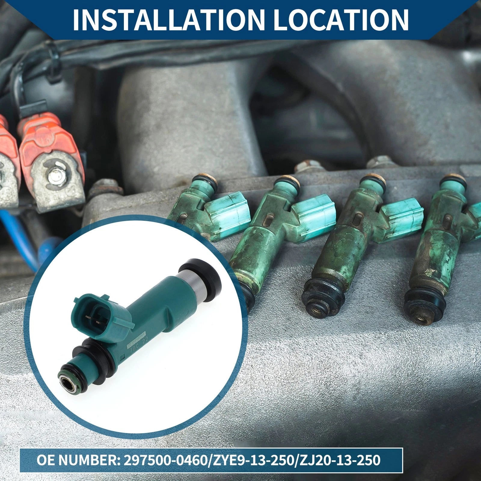 Fuel Injector Replacement for Mazda 3 Hatchback 1.6 MZR (2008–2014)