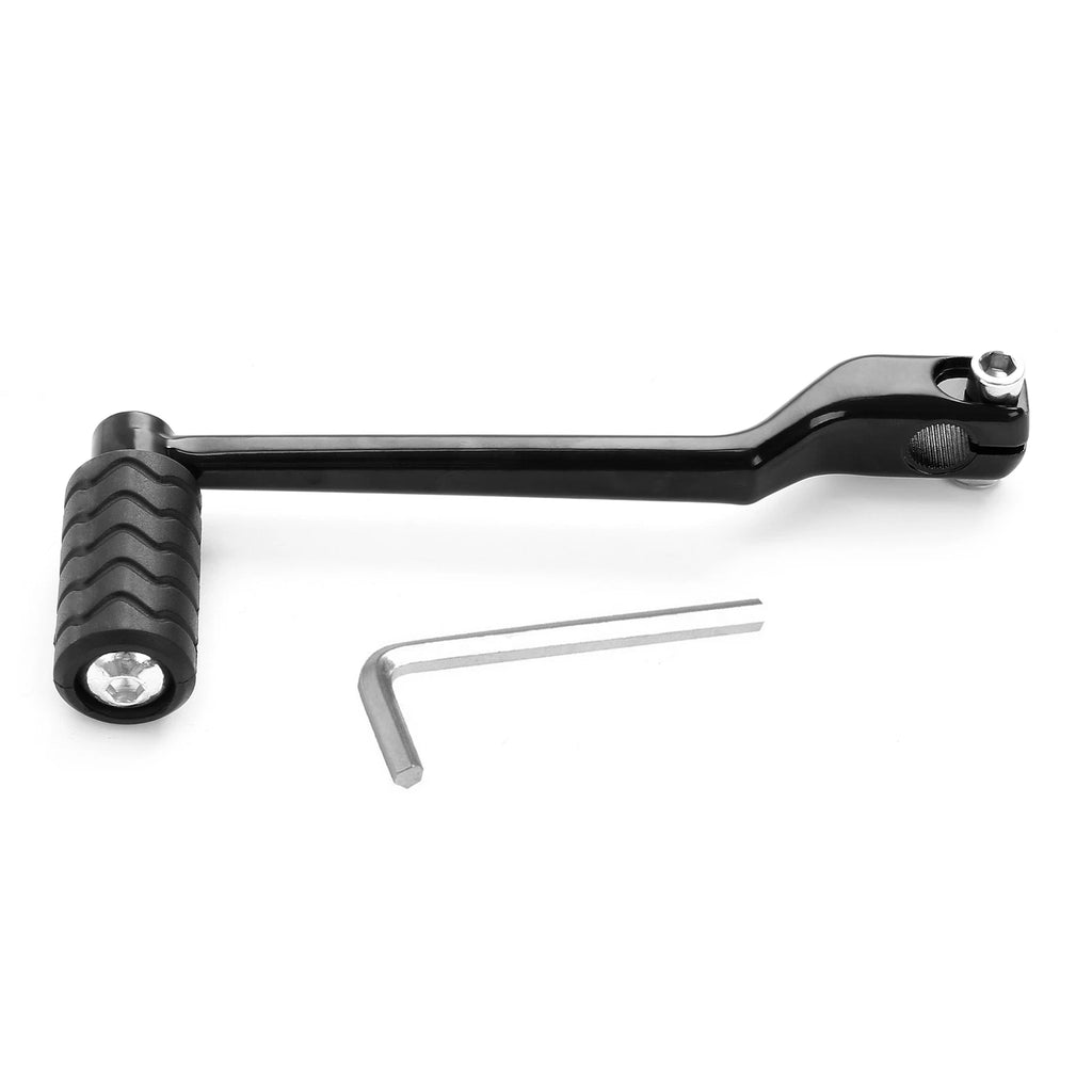 Left Rear Heel Toe Gear Shift Lever Pegs for Harley Softail (1986–2017) Black