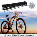Bicycle Spokes Nipple 13G 202mm Steel Black for Universal (2005–2015)