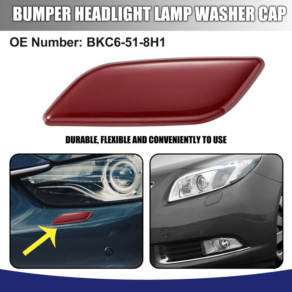 Headlight Washer Nozzle Cover Left Replacement for Mazda 3 Axela (2005–2009)