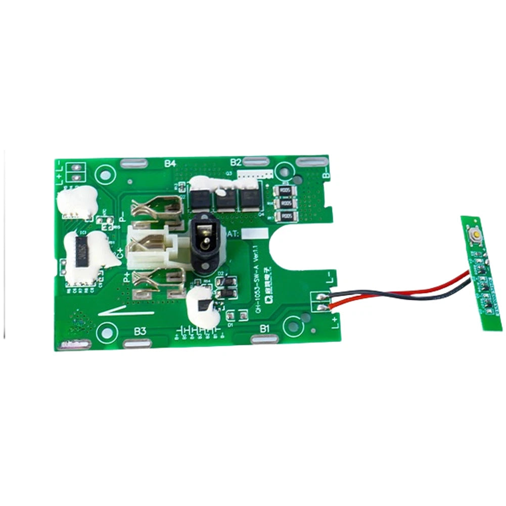 3MOS Battery Protection Board with LED for Power Tool Accessories