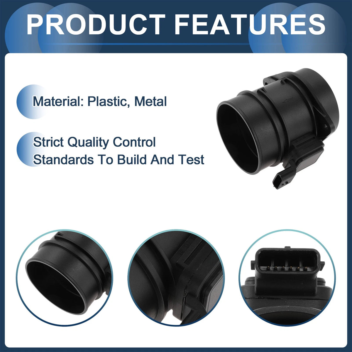 Mass Air Flow Sensor Assembly No.5WK97016 for Nissan X-Trail (2014–2023)