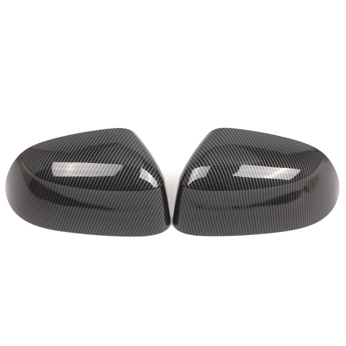 Set of 2 Carbon Fiber Style Side Wing Mirror Caps for BMW F15 X5 F16 X6 X3 X4