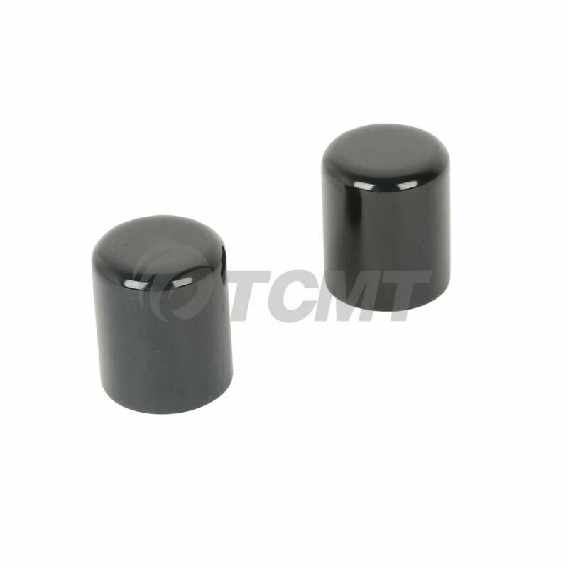 4X Black Docking Hardware Point Covers Kit for Harley Davidson Touring (2014–2023)