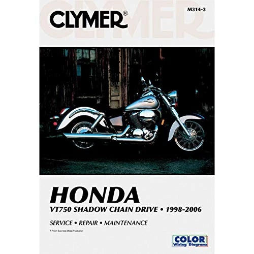 Clymer Manual for Honda VT750 Shadow (1998–2006)