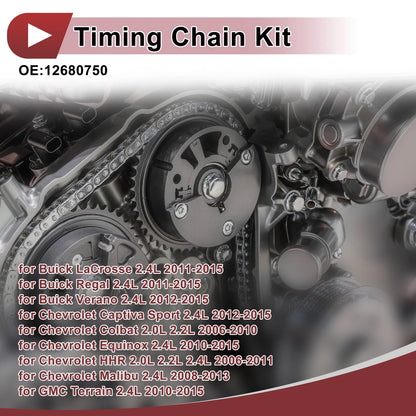 Timing Chain Kit for Chevrolet Malibu Equinox (2000–2009)