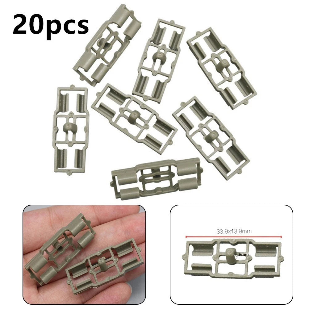20pcs Door Seal Clips for BMW X5 E53 (2000–2006) 51717006757
