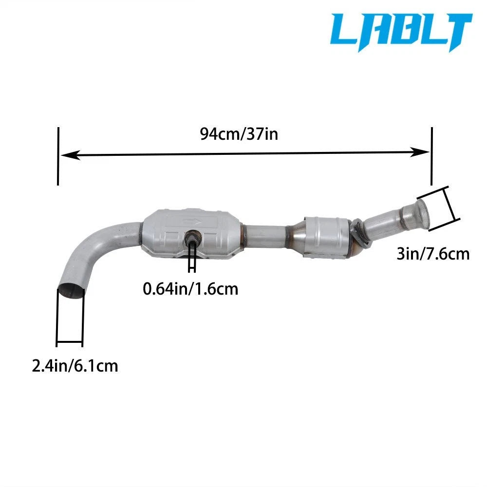 Driver Side Catalytic Converter for Ford F-150 XL XLT 4.2L V6 (2001–2004)