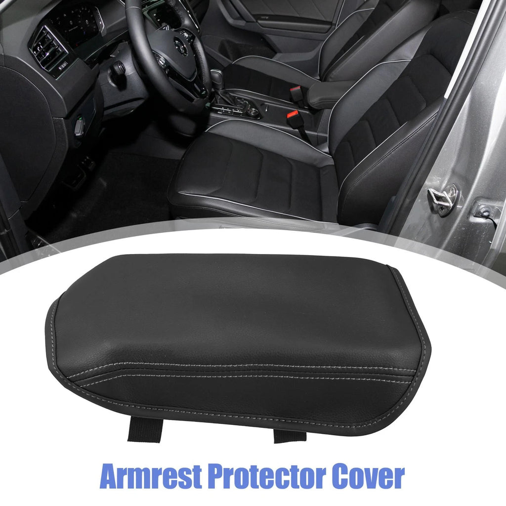 Armrest Protector Cover Microfiber Leather for Volkswagen Tiguan (2017–2021)
