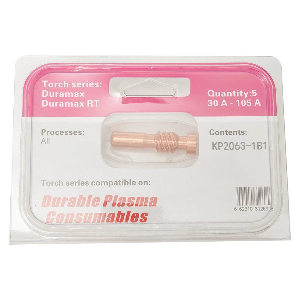 Set of 10 Electrode Tips for Electric Plasma Cutter Torch
