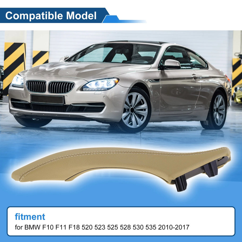 Inner Door Panel Handle Replacement for BMW F10 F11 F18 (2010–2017) Beige