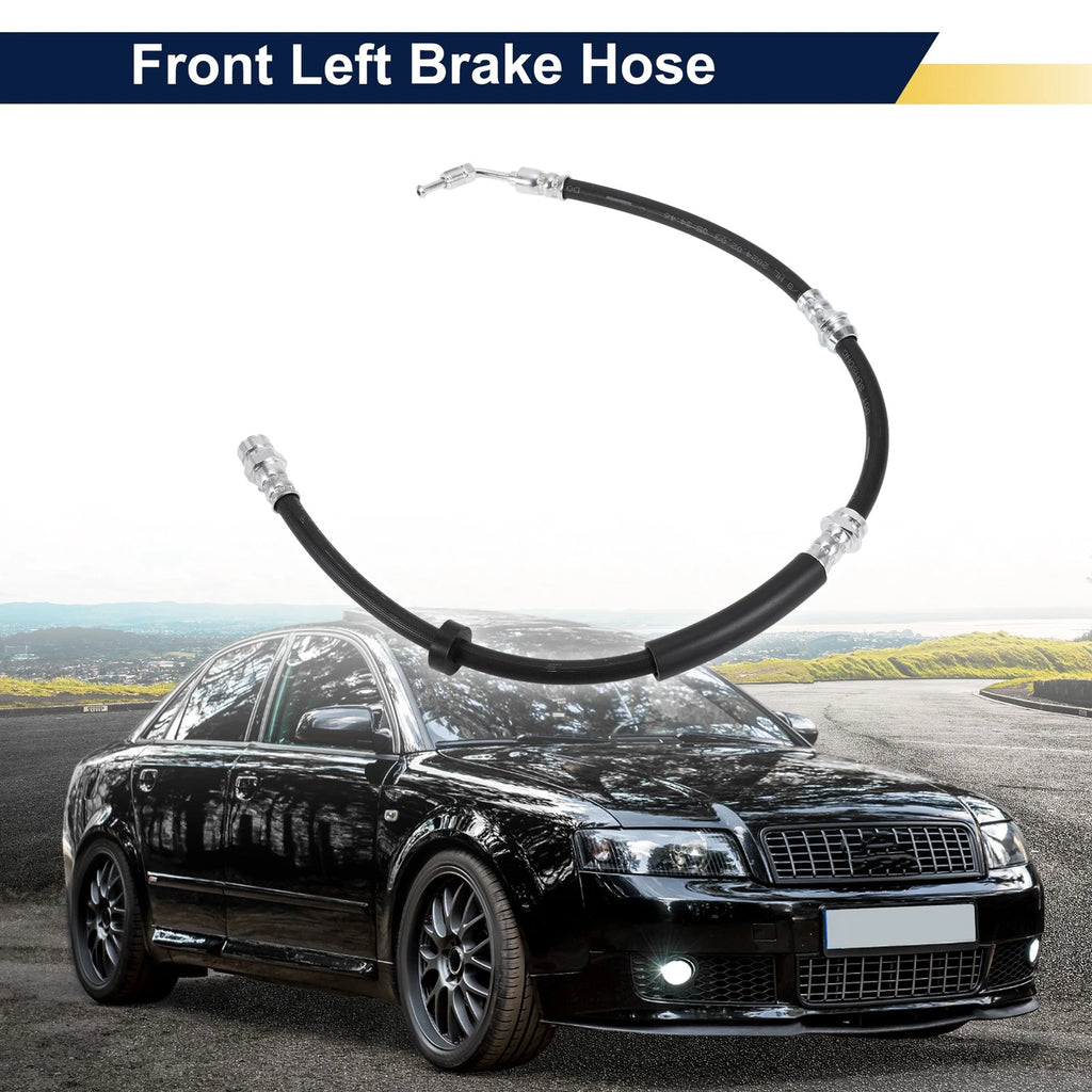 Front Left Brake Hose Replacement for Audi A4 2017-2024 Brake Hydraulic Hose