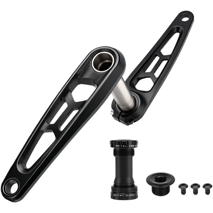 Aluminum Hollow Crankset 165mm/170mm 3-Bolt Direct Mount System