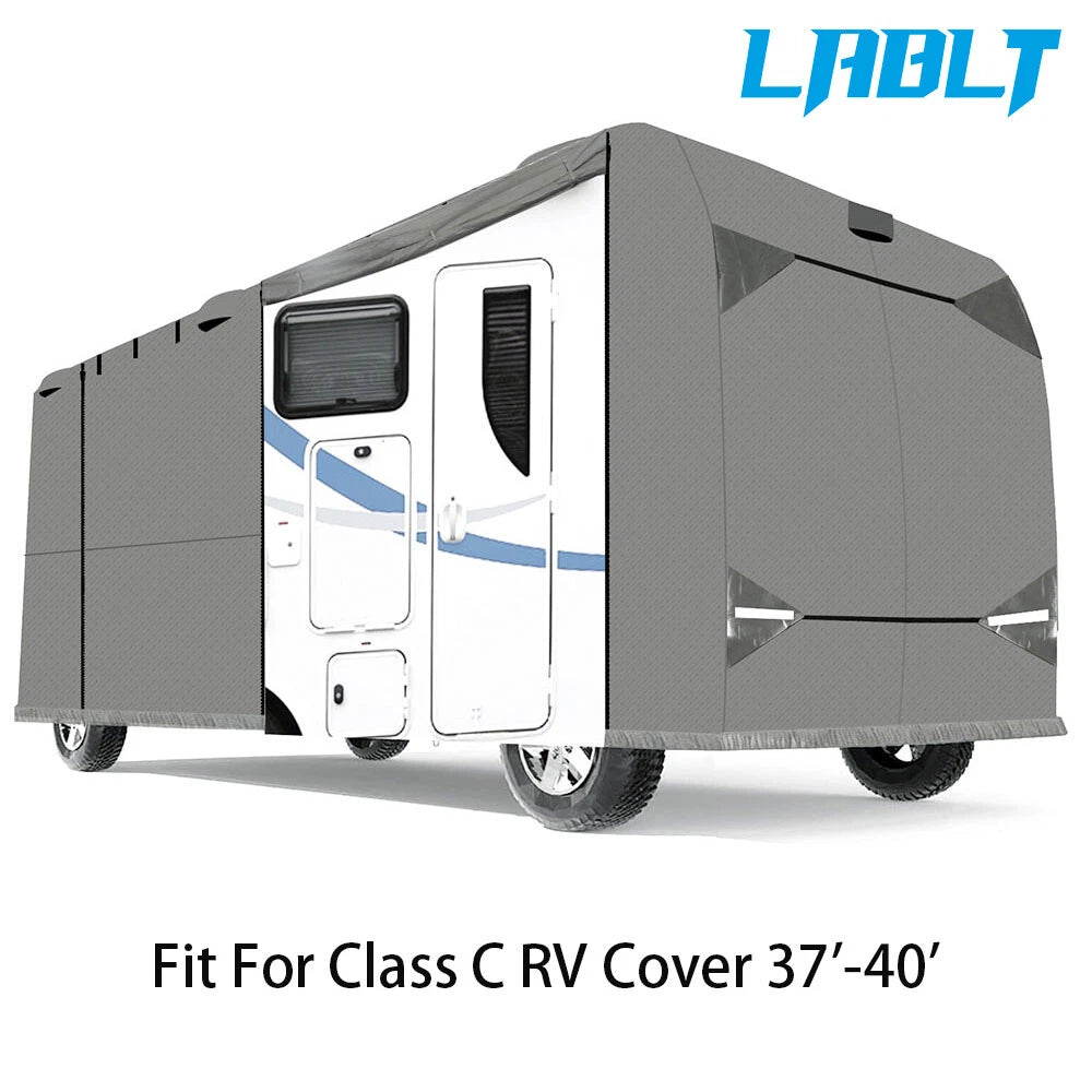 Camper Class A RV Cover for LABLT (1937–1940) Water-Proof Snow-Proof Anti-UV