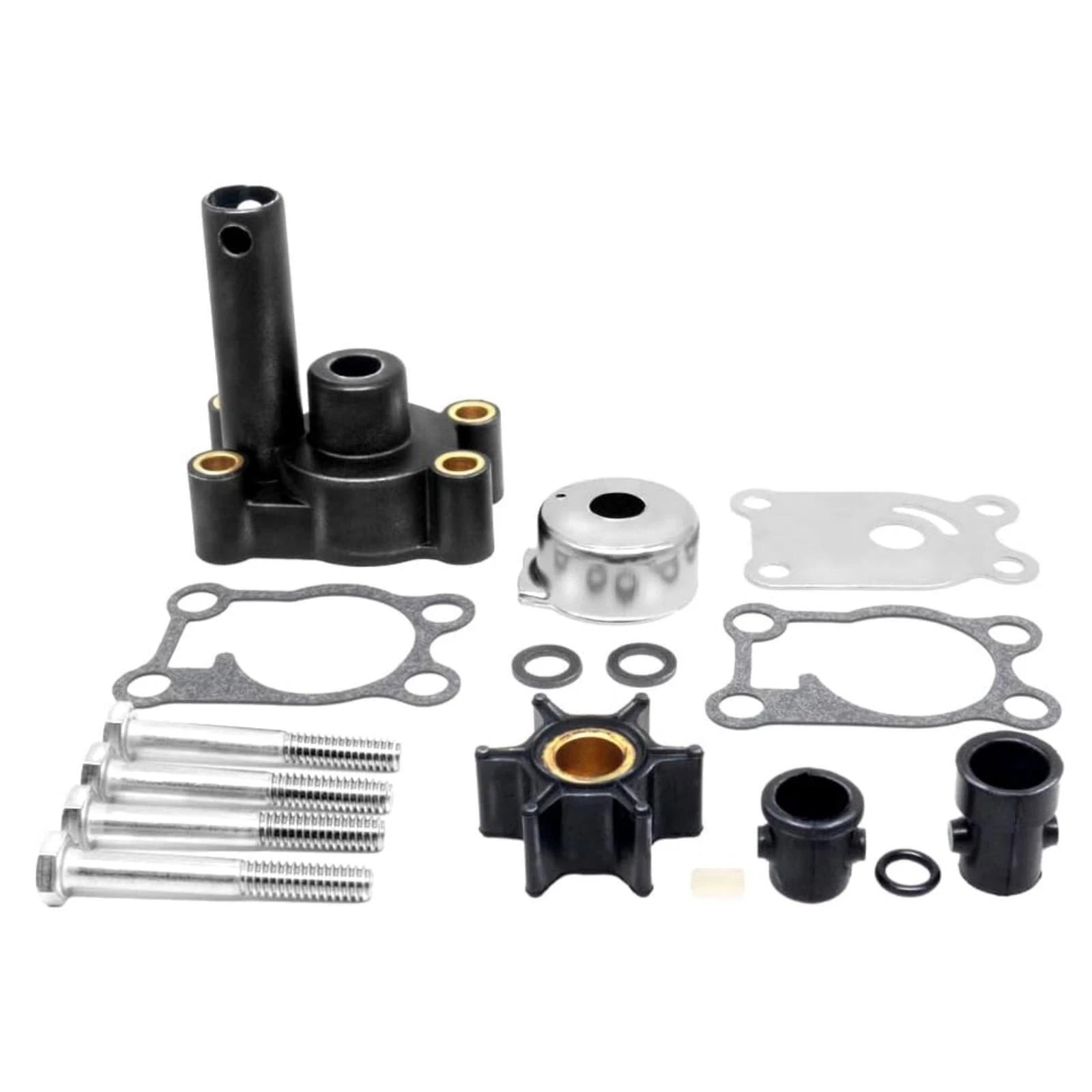 Outboard Water Pump Impeller Repair Kit for Johnson Evinrude (Replaces 0396644, 765603)