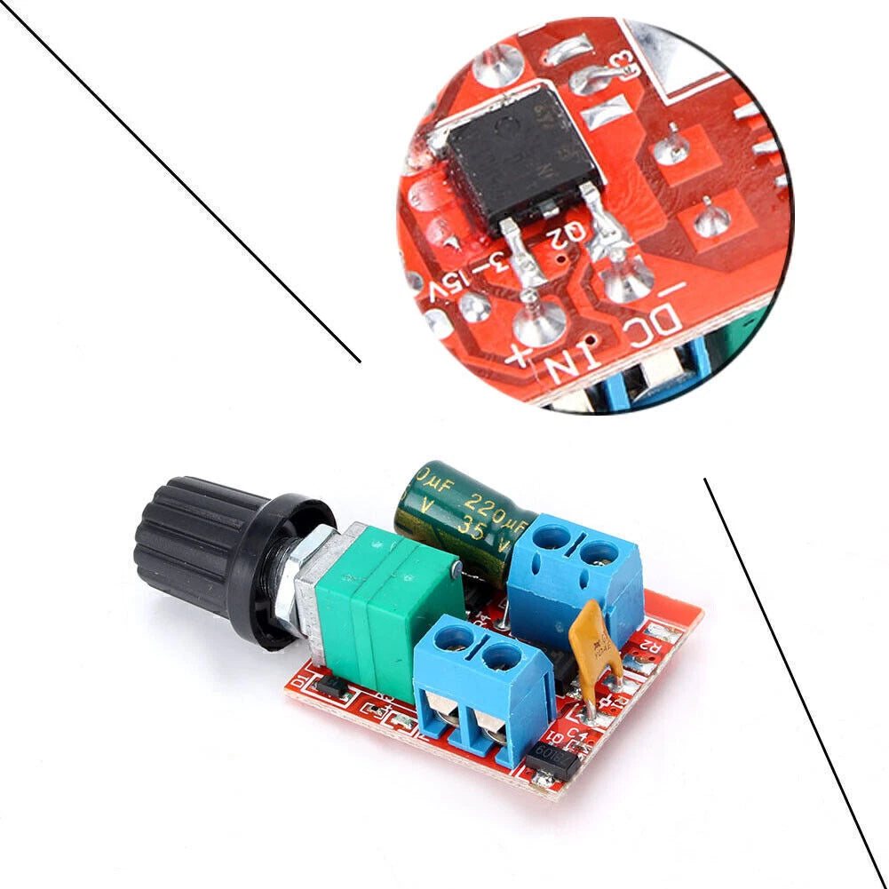 3V-35V DC Motor Speed Controller Reversible PWM Control