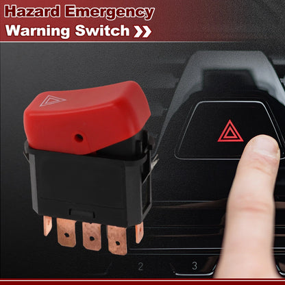 Hazard Warning Flasher Switch for Mercedes-Benz Henschel 206 D (No. 0055459224)