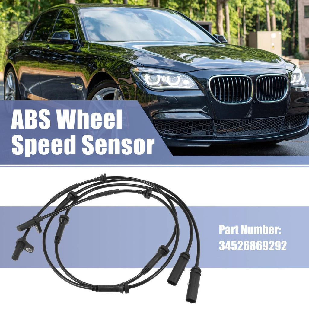 2pcs ABS Wheel Speed Sensor Front Left Right for BMW X3 X4 (2011–2022)