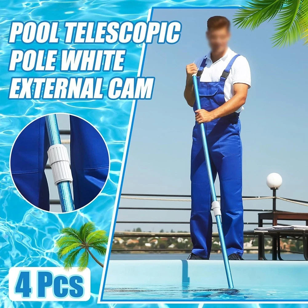 Set of 4 ABS Joint Connectors for Pool Maintenance Fits 32mm/28mm Sizes