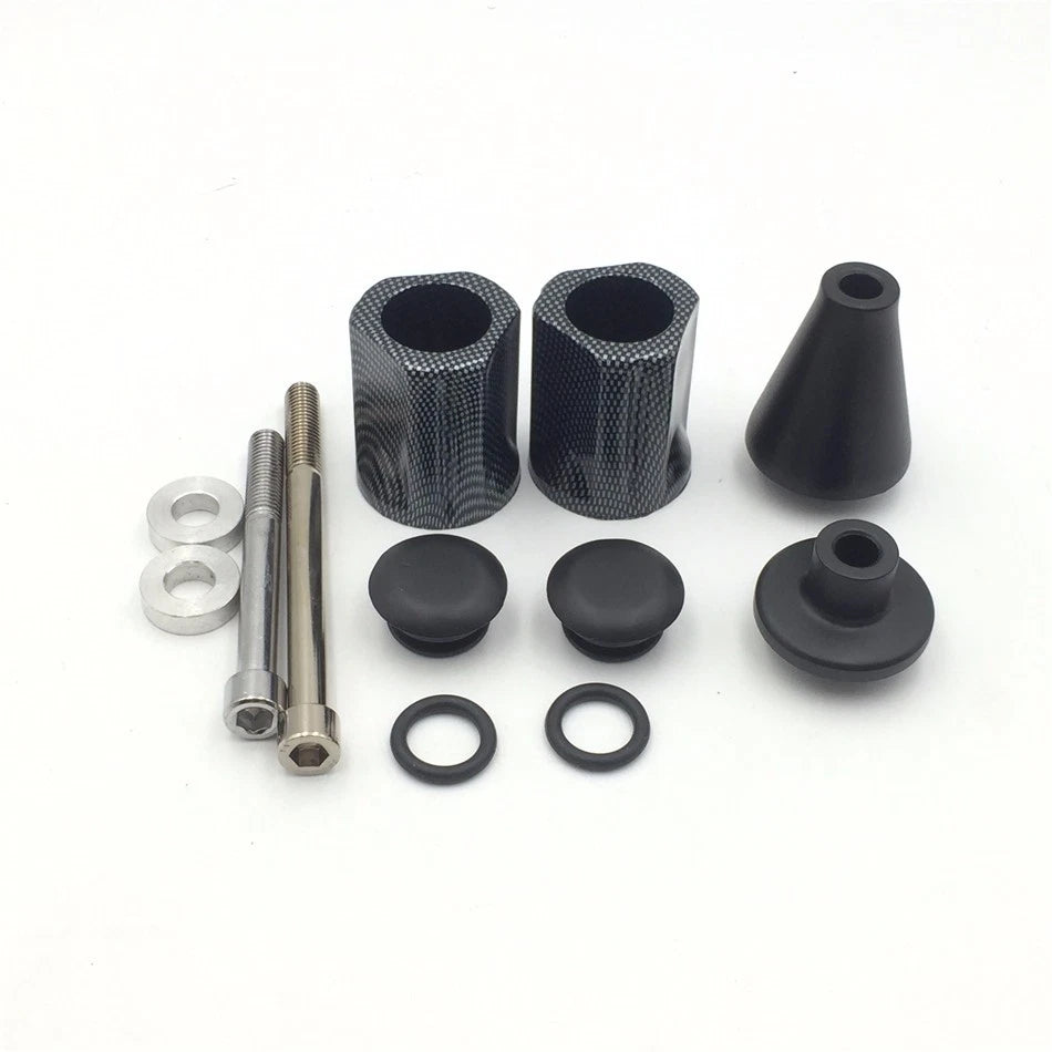 Carbon Fiber Frame Slider Crash Protection for BMW S1000RR (2010–2013)