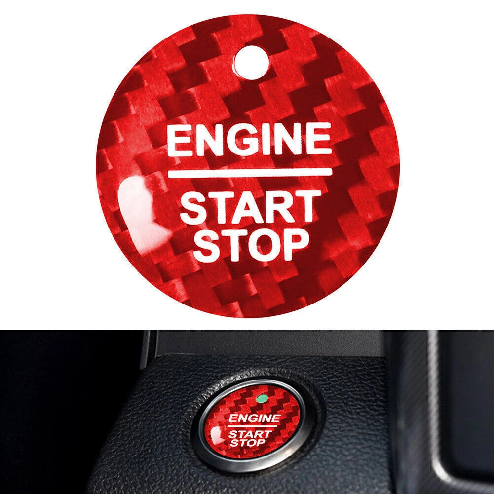 Keyless Engine Push Start Button Sticker for Ford F-150 Raptor (2017–2020)