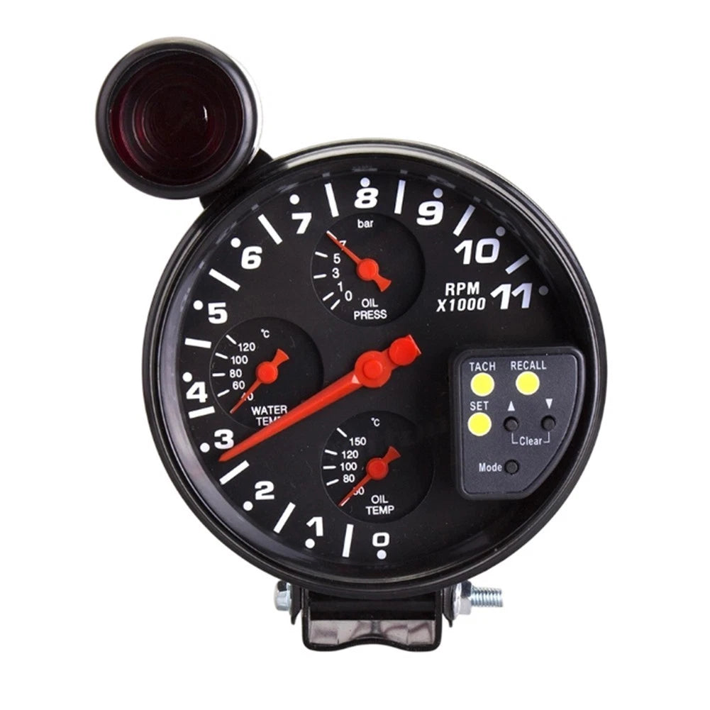 4-in-1 Digital Gauge for Engine Status Tracking (Universal)
