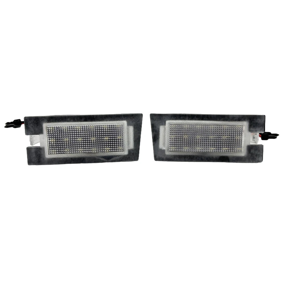2X White SMD LED License Plate Lights for Jeep Cherokee (2014–Present)