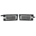 2X White SMD LED License Plate Lights for Jeep Cherokee (2014–Present)