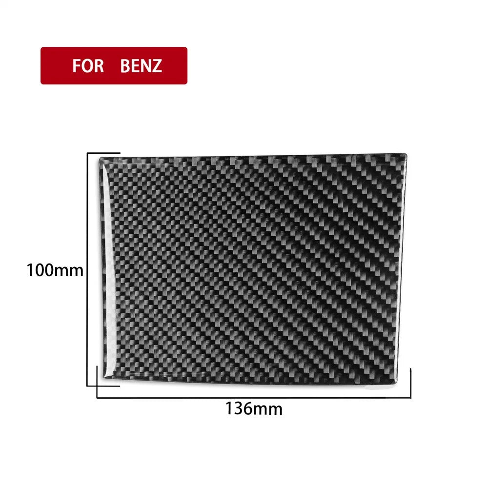 Rear Storage Box Panel Cover Sticker for Benz CLA C117 GLA X156 (2013–2020)