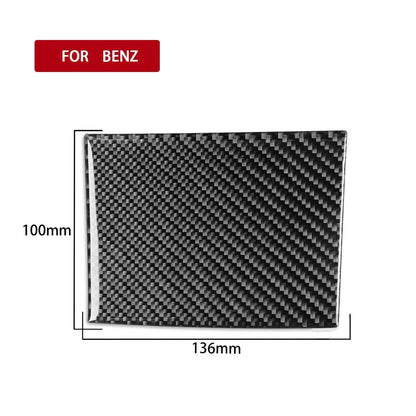 Rear Storage Box Panel Cover Sticker for Benz CLA C117 GLA X156 (2013–2020)