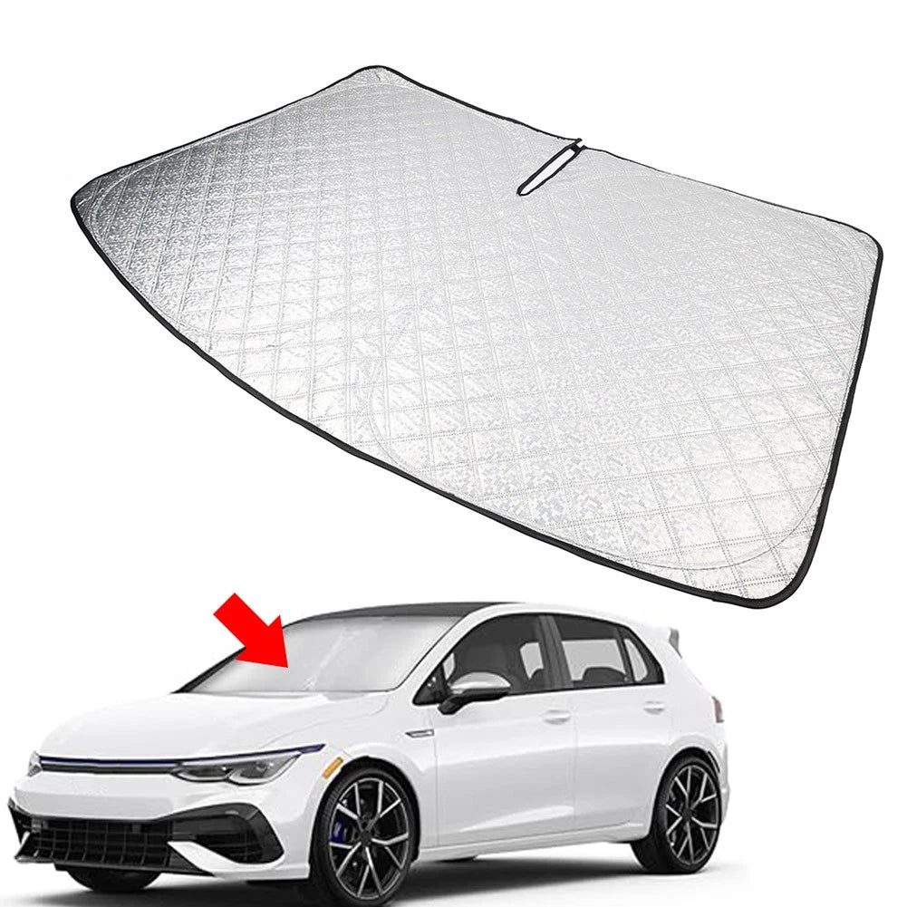 Foldable Windshield Sun Shade for Volkswagen Golf (2022–2024)