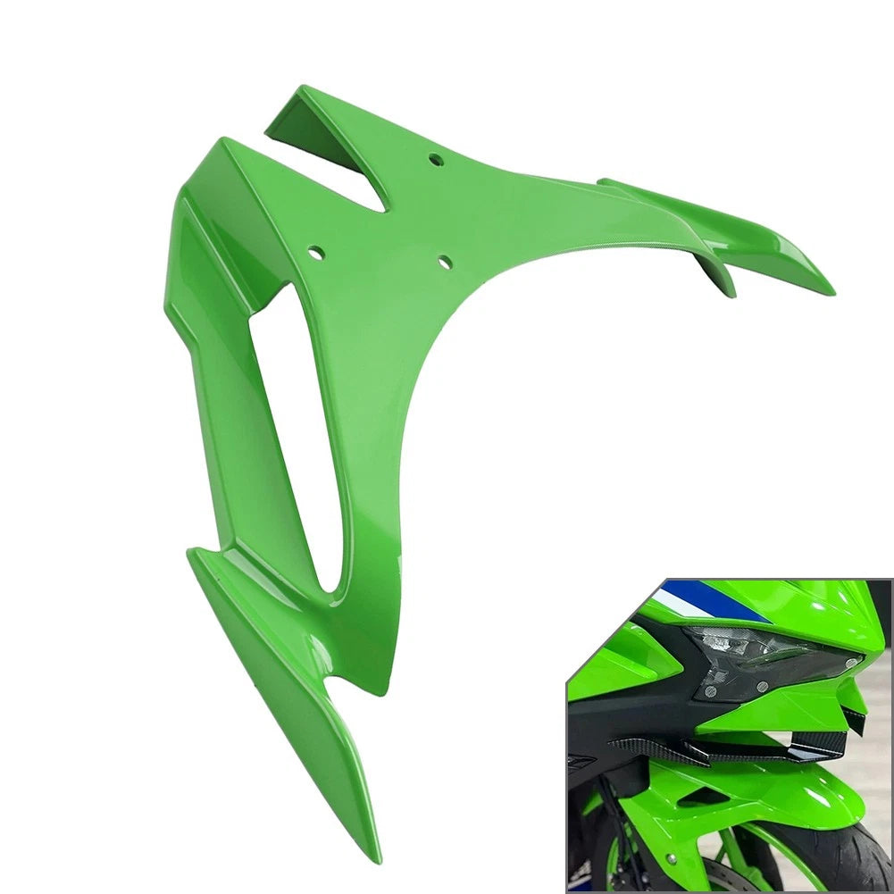 Front Fairing Winglet Spoiler for Kawasaki Ninja 500 (2024–2026)