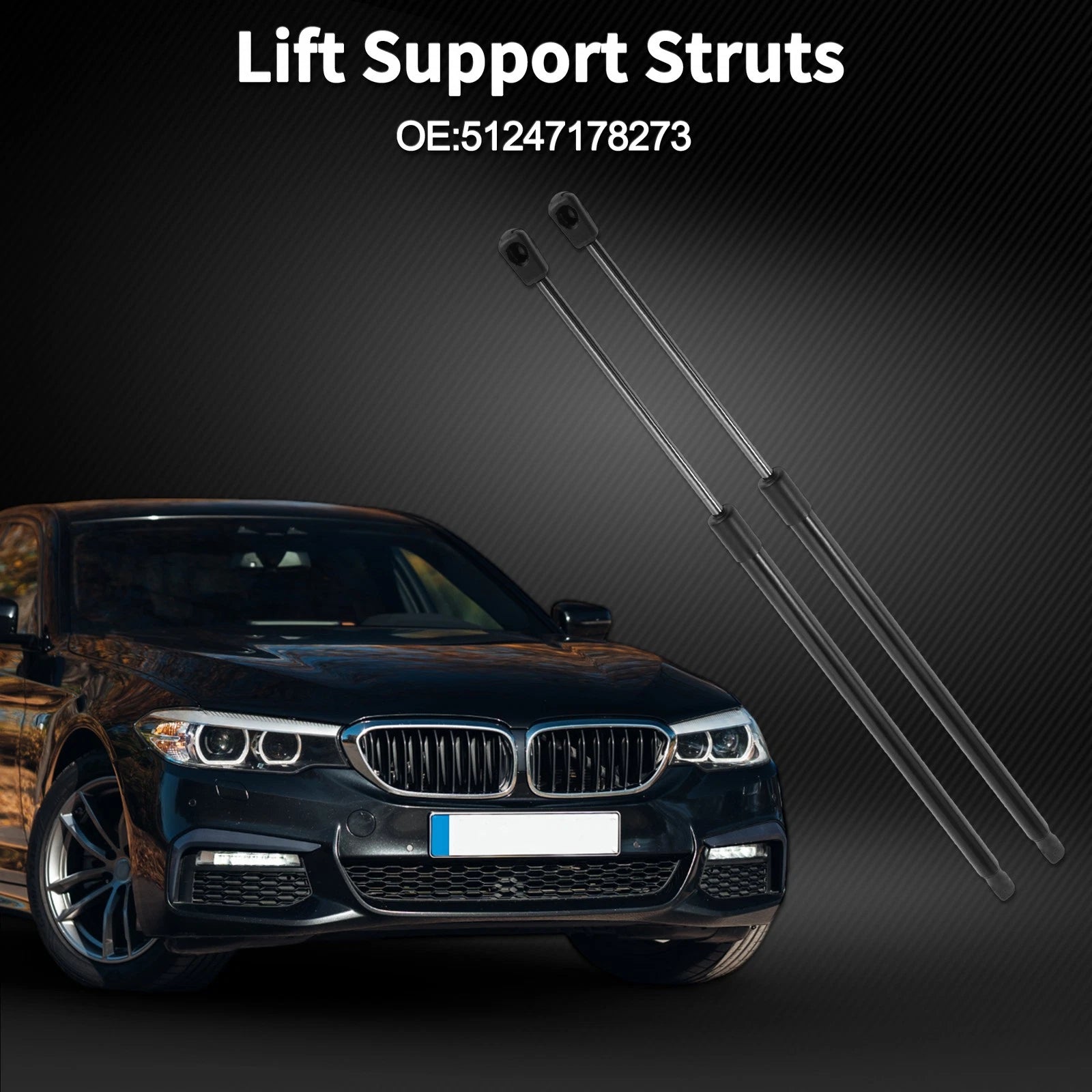 Tailgate Lift Supports Struts Replacement for BMW 5 Series E61 (2004–2010)