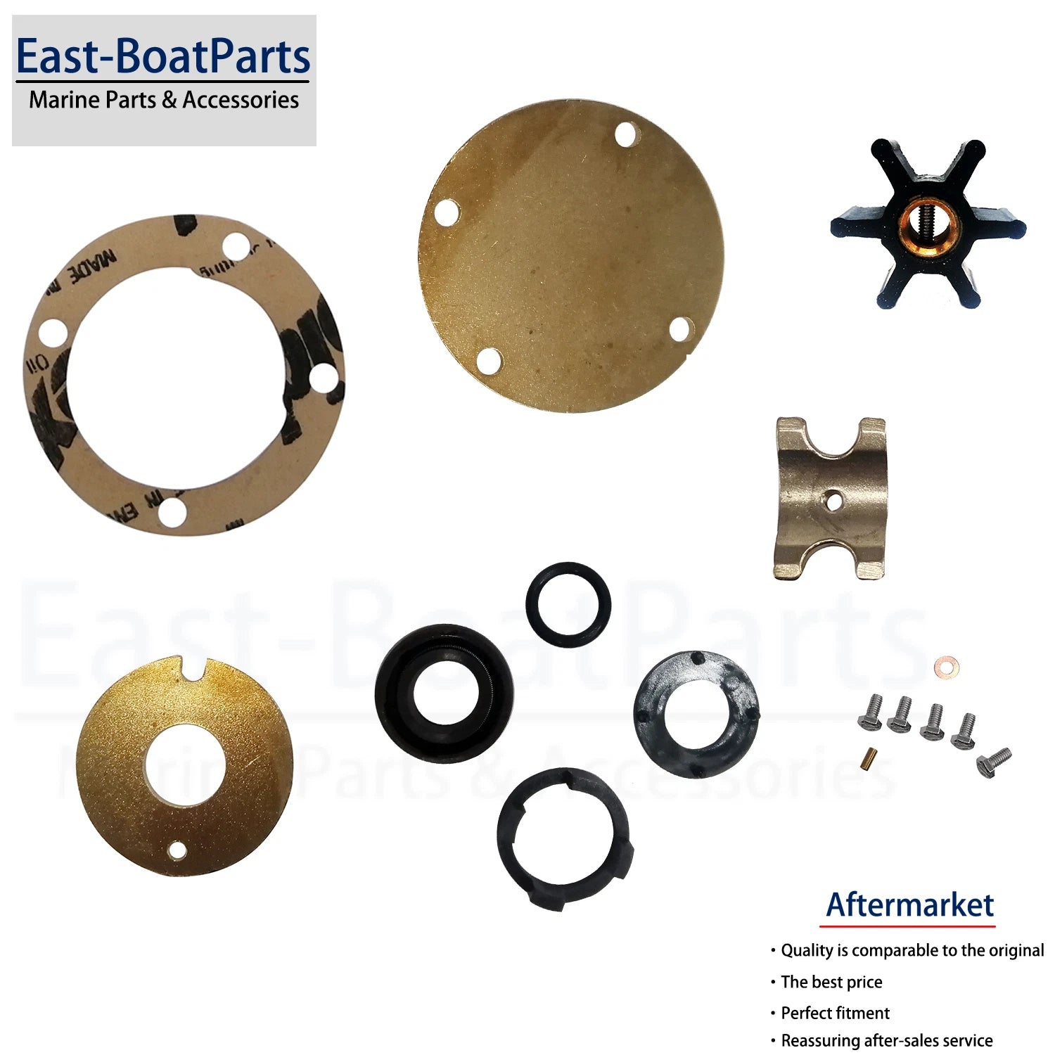 Water Pump Repair Kit for Volvo Penta MB10A MD11 MD11C MD11D (21951368)