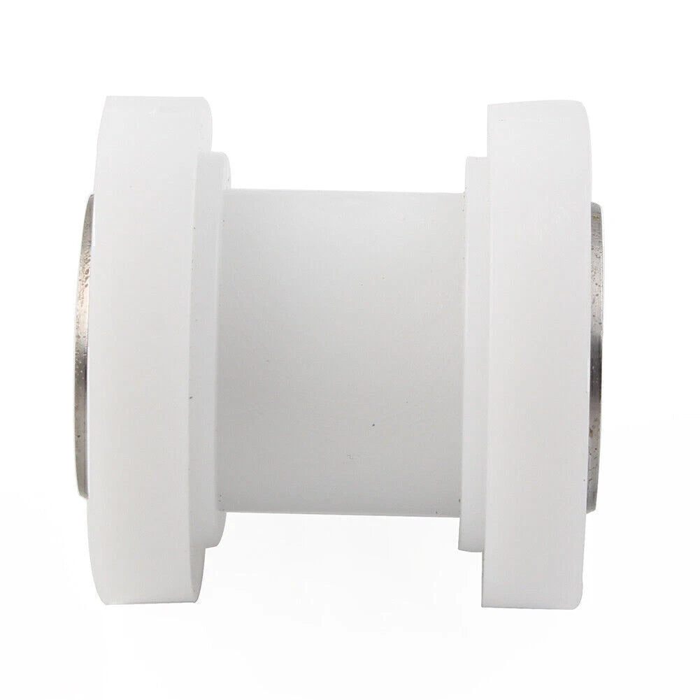 8mm Chain Roller Slider Tensioner Guide Pulley Dirt Pit White For Bike Motor