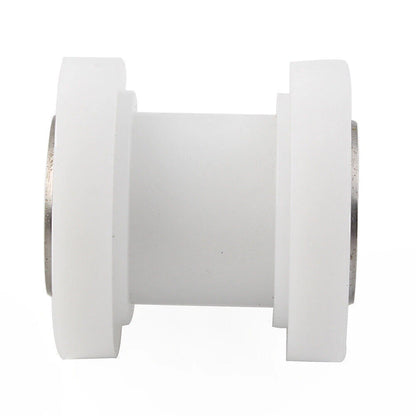8mm Chain Roller Slider Tensioner Guide Pulley Dirt Pit White For Bike Motor