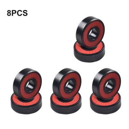 8x Ceramic Bearings for Skateboard Accessory
