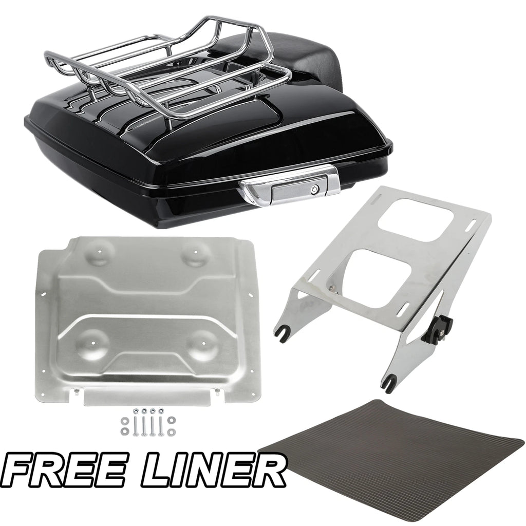 Razor Trunk Mount Rack Plate Pad for Harley Touring Electra Glide (2014–2026)