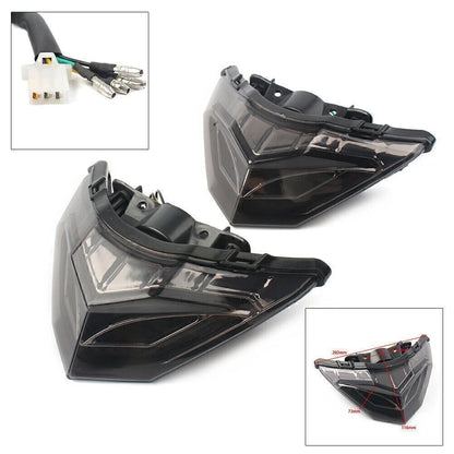 LED Rear Brake Turn Signals for Kawasaki Ninja 250R 300 (2013–2017)