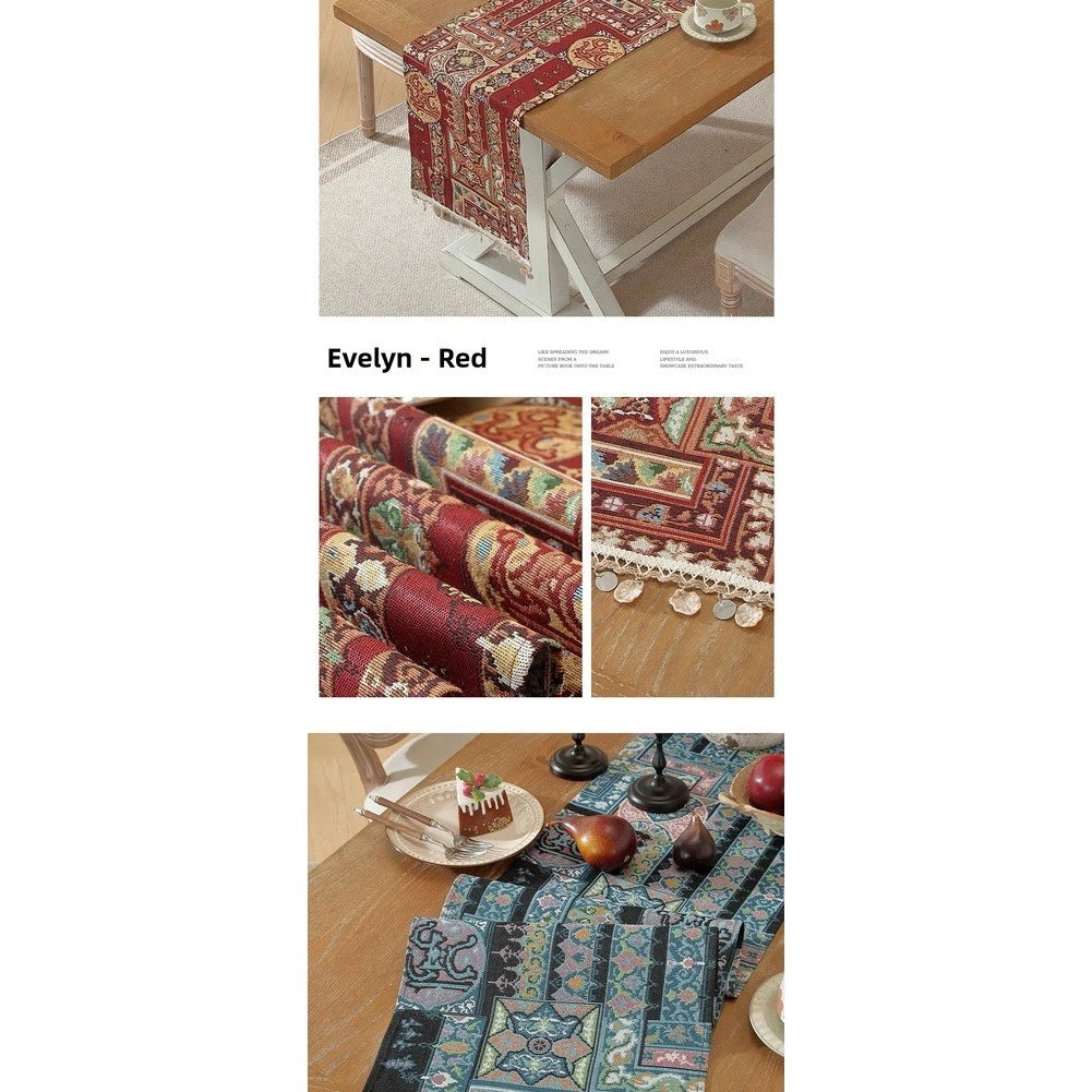 Polyester Table for RUNNER Bohemian Decor