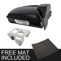 Matte Black Razor Trunk Pad for Harley Touring (2014–2026)