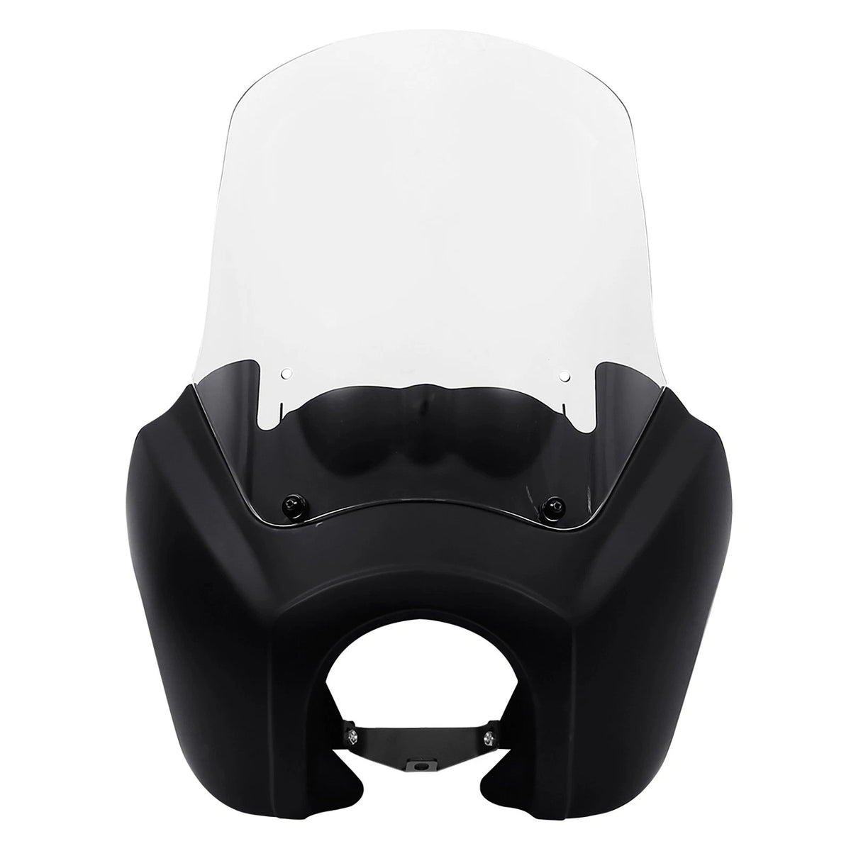Front Fairing 15'' Clear Windshield for Harley Dyna Super Glide