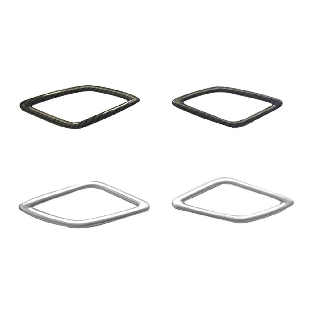 Matte Silver A-Pillar Speaker Cover Trim for Volvo XC40 (2018–2020)