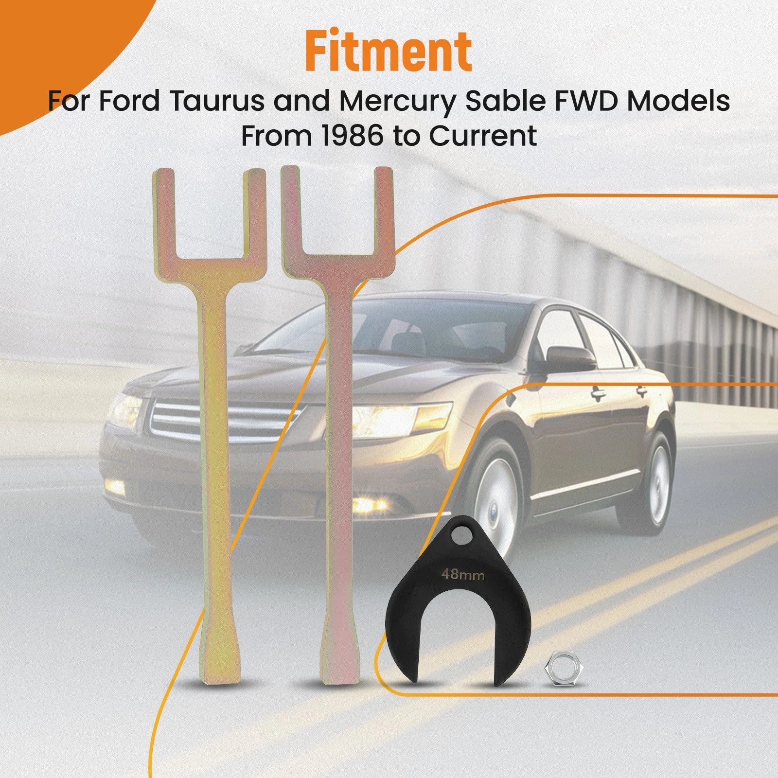 Inner CV Axle Removal Tool Set for Front Wheel Drive Vehicles