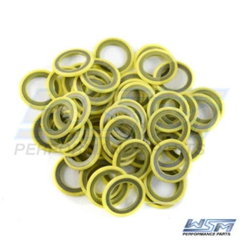 WSM Drain Plug Gasket for Mercury/Mariner/Mercruiser 30-400 Hp (555-16)