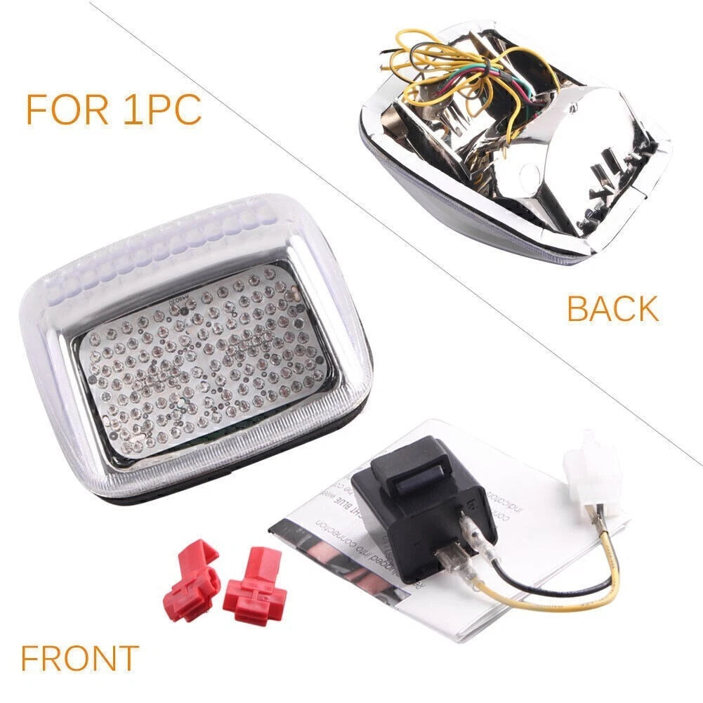 Clear Tail Light Turn Signal for Harley Deuce, V-Rod (2002–2011)