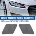 Front Headlight Washer Nozzle Cover Pair for BMW 325i (2006–2011)
